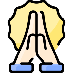 icono de rezar