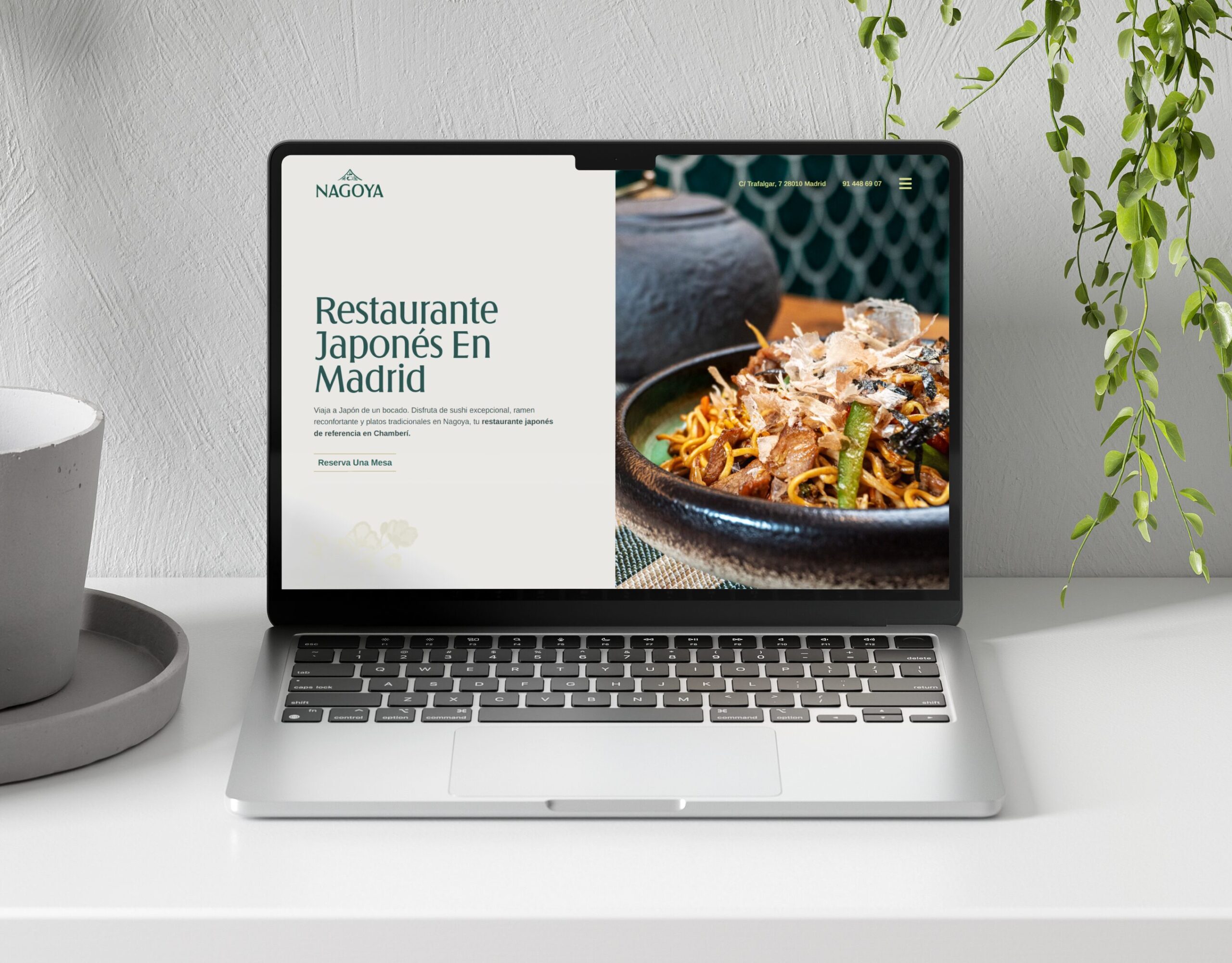 Diseño creado por Agencia de Diseño Web Gastronómico y agencia de diseño web madrid.