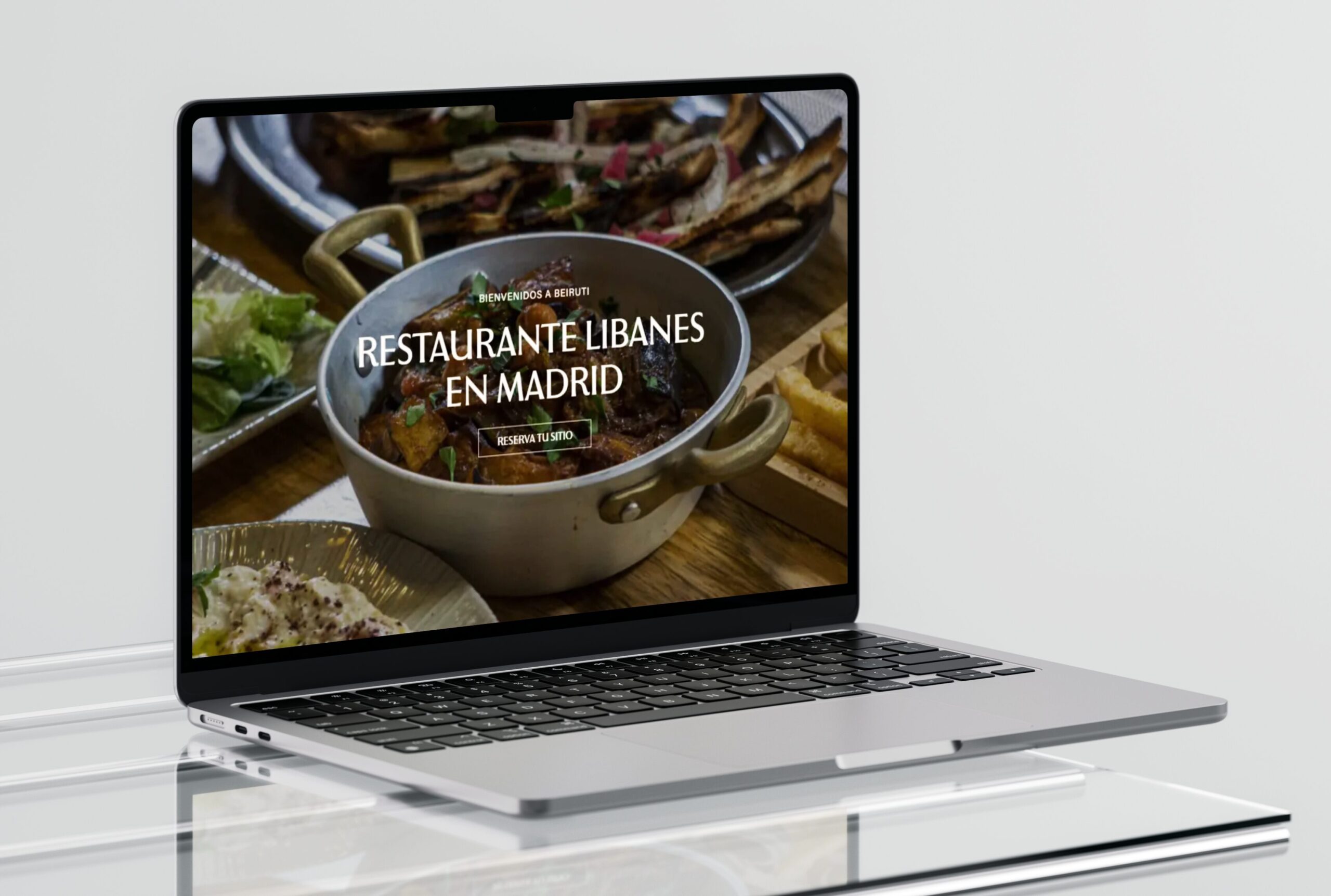 Ejemplo de trabajo de Agencia de Diseño Web Gastronómico y agencia de diseño web madrid.