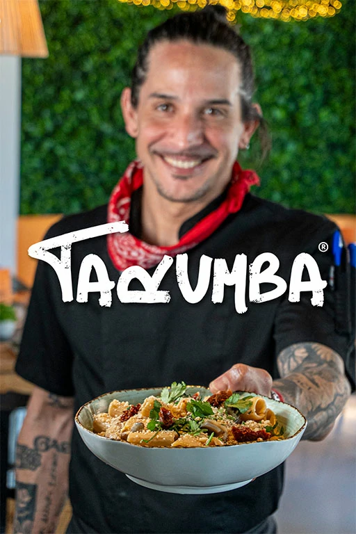 Fotografía gastronómica de rigatoni del restaurante Tarumba realizada por AMG Madrid agencia de marketing gastronómico